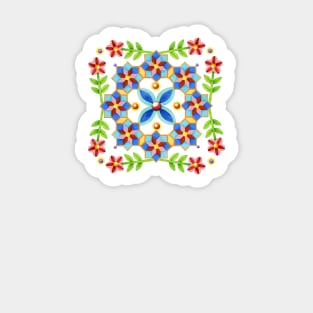 Decorative Gothic Sticker